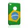 Muvit takakansi Apple iPhone 3G/GS \"Brazil\"