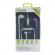 Muvit langallinen stereo-HF 3.5mm violet/valkoinen