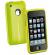CELLULARLINE \"SHOCKING\" PUHELINSUOJA + N�YT�NSUOJA, t�sm�istuva Apple iPhone 4 malleihin, vihre�