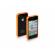 SBS Puhelinsuoja, Bumper, TE0PGB40O, iPhone4/4S, oranssi, kehysmalli.