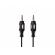 SBS MUSIIKKIKAAPELI, 1,5 m, 3,5mm plugeilla