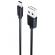 CharGo USB-C Datakaapeli, 1,5m, Musta