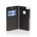 WAVE Book case Musta kotelo Huawei P10LITE
