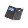WAVE Book case Musta kotelo Huawei P10LITE