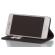 WAVE Book case kotelo. Musta Apple iPhone SE (2022) / SE (2020) / 8 / 7 / 6S / 6 tsmistuva kotelo