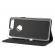 WAVE Book case kotelo. Tsmistuva musta kotelo OnePlus 5T puhelimelle