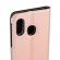 WAVE Book Case ruusukultainen suojakotelo Samsung Galaxy A40