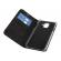 WAVE Book case kotelo RFID -suojauksella. Musta, Samsung Galaxy A6 2018