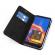 WAVE Book Case musta suojakotelo Samsung Galaxy J4 PLUS
