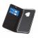 WAVE Book case kotelo RFID-suojauksella. Valkoinen tsmistuva kotelo Samsung GalaxyS9