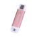 Transcend ESD310C Ulkoinen SSD kiintolevy, 512GB, Pinkki (USB Type-A ja Type-C)