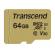 TRANSCEND 64GB UHS-I U3 microSD with Adapter, MLC