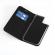 Wave Book Case, Apple iPhone 11 Pro Max, Musta