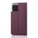 Wave Book Case, Apple iPhone 12 Pro / Apple iPhone 12, Smoky Sangria