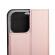 Wave Book Case, Apple iPhone 12 Pro Max, Ruusukulta