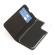 Wave Book Case, Apple iPhone 13 mini, Musta