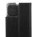 Wave Book Case, Apple iPhone 13 Pro Max, Musta
