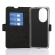 Wave Book Case, Honor 200, Musta