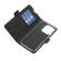 Wave Book Case, Honor 600 Lite, Musta