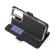 Wave Book Case, Honor 600 Lite, Musta