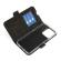 Wave Book Case, Honor 600 Smart 5G, Musta