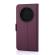 Wave Book Case, Honor Magic6 Lite 5G, Smoky Sangria