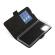 Wave Book Case, Motorola Moto G04, Musta