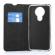 Wave Book Case, Nokia 3.4, Musta