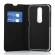 Wave Book Case musta suojakotelo Nokia 4.2 (2019)