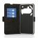 Wave Book Case, Nothing Phone (3a), Musta