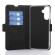 Wave Book Case, Samsung Galaxy A15 5G / Samsung Galaxy A15 4G, Musta