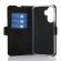 Wave Book Case, Samsung Galaxy A17 5G / Samsung Galaxy A17 4G, Musta