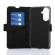 Wave Book Case, Samsung Galaxy A36 5G, Musta