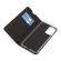 Wave Book Case, Samsung Galaxy A52 5G / Samsung Galaxy A52, Musta