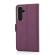 Wave Book Case, Samsung Galaxy A55 5G, Smoky Sangria