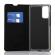 Wave Book Case, Samsung Galaxy S20, Musta