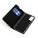 Wave Book Case, Samsung Galaxy S20, Musta