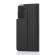 Wave Book Case, Samsung Galaxy S21+ (Plus), Musta