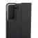 Wave Book Case, Samsung Galaxy S21+ (Plus), Musta