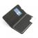 Wave Book Case, Samsung Galaxy S21+ (Plus), Musta