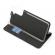 Wave Book Case, Samsung Galaxy S21+ (Plus), Musta