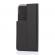 Wave Book Case, Samsung Galaxy S21 Ultra, Musta