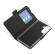 Wave Book Case, Samsung Galaxy S23 FE 5G, Musta