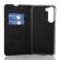 Wave Book Case, Samsung Galaxy S23+ 5G, Musta