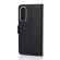 Wave Book Case, Samsung Galaxy S25 Edge 5G, Musta