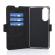 Wave Book Case, Samsung Galaxy S25 Edge 5G, Musta