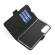Wave Book Case, Samsung Galaxy S25 Edge 5G, Musta