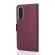 Wave Book Case, Samsung Galaxy S25 Edge 5G, Smoky Sangria