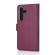 Wave Book Case, Samsung Galaxy S25 FE 5G, Smoky Sangria