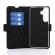Wave Book Case, Samsung Galaxy S25+ 5G, Musta